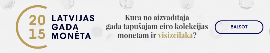 Latvijas apgrozības eiro monētu kompleta ar 2 eiro piemiņas monētu 'Latvijas brūna' (govs) BU kvalitāte tirāža būs 5 000 komplekti.