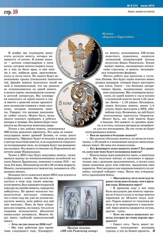Daļa no Latvijas Banku intervijas žurnālām 