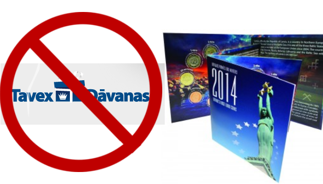 Nevajag izvelēties Tavex komplektu, kad Latvijas Bankas ir labāks un lētāks.