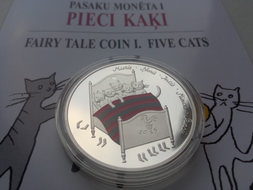 Baumas: monēta 'Pieci kaķi' beidzas tik negaidīti ātri, jo 4 000+ monētas nopirka viens no numismātikas veikaliem.