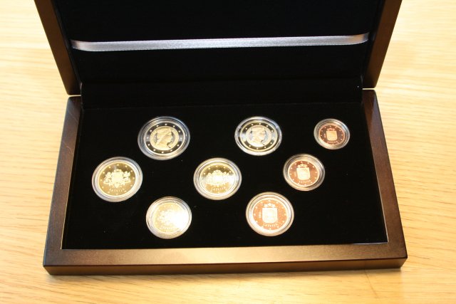 Latvijas eiro monētu komplekts 2014 PROOF