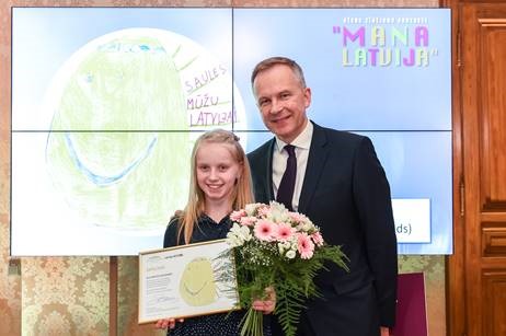 Monēta Saules mūža Latvijai!